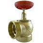 Клапан пожарный латунный КПЛМ DN50 PN16 угловой 90гр. муфта-штуцер с удлиненным шпинделем Апогей купить в Ярославле | "Проконсим"