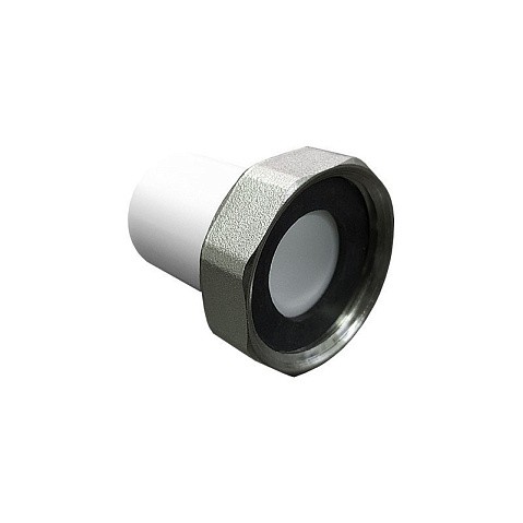 Штуцер с накидной гайкой VALFEX 32 PN 25 G-1 1/4'' белый купить в Ярославле | "Проконсим"