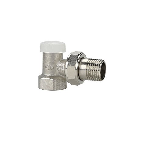 Клапан радиаторный VARMEGA VM10201 DN15 PN10 угловой настроечный G-1/2'' муфта-штуцер купить в Ярославле | "Проконсим"