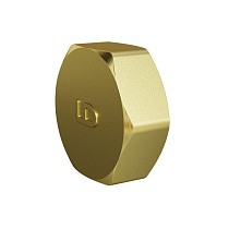 Заглушки латунные DN 15-50 PN 40 муфтовая LD Pride купить в Ярославле | "Проконсим"