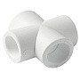 Крестовина переходная ПП 40-32 PN 25 белая Pro Aqua PA17543