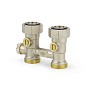 Узелы нижнего подключения VARMEGA VM138 DN20 прямой однотрубный 3/4''x3/4'' евроконус, с байпасом муфта-штуцер купить в Ярославле | "Проконсим"