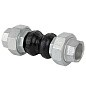 Компенсатор EPDM с оцинкованными чугунными резьбовыми патрубками DN 32 PN 16 Рашворк 505-032-16 купить в Ярославле | "Проконсим"