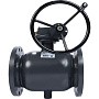 Кран стальной шаровой цельносварной DN 350-300 PN 16 стандартнопроходной фланцевый 780мм с редукт. RJIP-FF РИДАН 065N0271GR купить в Ярославле | "Проконсим"