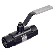 Кран стальной шаровой цельносварной ALSO КШ.М, DN 100 PN 25, 240мм, стандартнопроходной, муфта-муфта с ручкой купить в Ярославле | "Проконсим"