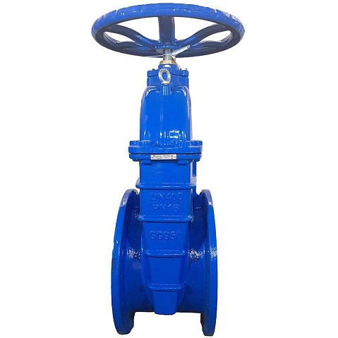 Задвижка чугунная 30ч39р DN 400 PN 10(16) с обрезиненным клином EPDM до 120гр. фланцевый ручной СИБЗТА купить в Ярославле | "Проконсим" (930130210)