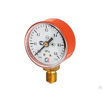 Манометр Росма ТМ-210Р.00 пропановый, 50мм, 0-0.6МПа, резьба M12x1,5, радиальный, класс точности 2. купить в Ярославле | "Проконсим"