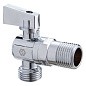 Кран латунный шаровой угловой MVI BV.463 DN 15-15 PN 10 штуцер бабочка купить в Ярославле | "Проконсим"