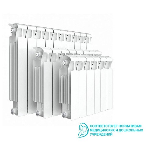 Радиатор монолитный RIFAR MONOLIT Ventil VL 80х570х100 19секц. 500/197Вт купить в Ярославле | "Проконсим"