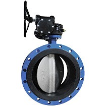 Затворы чугунные дисковые DN 250-1000 PN 10(16) фланцевые с чугунным диском с редуктором СибЗТА купить в Ярославле | "Проконсим"