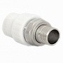 Муфта для радиатора ПП 20-1/2'' PN 25 с американкой белая РТП 14630 купить в Ярославле | "Проконсим"