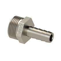 Штуцер никелированный DN 20 PN 40 НР3/4'' с ершом под шланг d20мм прямой купить в Ярославле | "Проконсим"