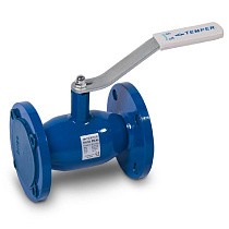 Краны стальные шаровые DN 50-100 PN 16-40 фланцевые под задвижку рычаг Temper купить в Ярославле | "Проконсим"