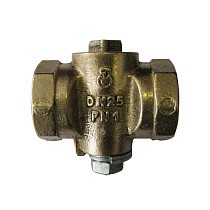 Краны латунные  газовые 11Б39бк DN 25/25-25 PN 1 натяжные купить в Ярославле | "Проконсим"