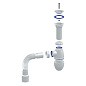 Сифон для мойки Unicorn В120Р, 40х50 гибкий отвод, 1 1/2'' х40 пластиковая чаша купить в Ярославле | "Проконсим"