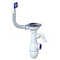Сифон для мойки Unicorn B430VP, без отвода, 3 1/2'' х40 с отводом для стиральной машины, прямоугольный перелив купить в Ярославле | "Проконсим"