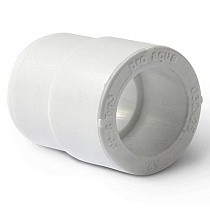 Муфты переходные ПП DN 25-125 PN 25 штуцер-муфта белые Pro Aqua купить в Ярославле | "Проконсим"
