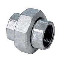 Американка чугунная DN 15-25 PN 16 оцинкованная прямая муфта-муфта купить в Ярославле | "Проконсим"