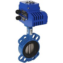 Затворы чугунные дисковые DN 50-800 PN 10(16) межфланцевые с чугунным диском под электропривод СибЗТА купить в Ярославле | "Проконсим"
