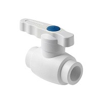 Краны шаровые ПП DN 20-63 PN 25 полный проход белые Pro Aqua купить в Ярославле | "Проконсим"