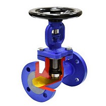 Клапаны запорные DN 15-100 PN 16 высокопрочный чугун с сильфонным уплотнением фланцевые АСТА В323 купить в Ярославле | "Проконсим"