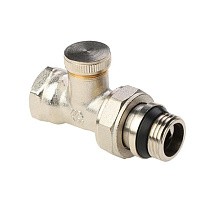 Клапан радиаторный настроечный DN 15 PN 10 прямой с уплотнением, под шестигранник MVI TR.113.04 купить в Ярославле | "Проконсим"