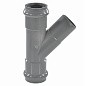 Тройник раструбный НПВХ SDR26 45гр DN 110-110 PN 10 Хемкор купить в Ярославле | "Проконсим"