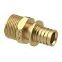 Муфта латунная для PEX труб 16-1/2'' PN 16 под надвижную гильзу с наружной резьбой РосТурПласт купить в Ярославле | "Проконсим"
