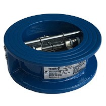 Клапаны обратные 2-створчатые DN 40-300 PN 16  чугунные створки межфланцевые Tecofi CB3448N купить в Ярославле | "Проконсим"