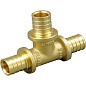 Тройник латунный для PEX-PEX труб 25-16-20 PN 10 переходная под надвижную гильзу ONE PLUS купить в Ярославле | "Проконсим"
