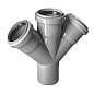 Крестовина ПП для канализации косая 45гр. 50- 50- 50 Valfex купить в Ярославле | "Проконсим"