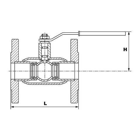 Краны стальные шаровые цельносварные DN 15-200 PN 16-40 фланцевые рычаг PR купить в Ярославле | "Проконсим" Краны стальные шаровые цельносварные DN 15-200 PN 16-40 фланцевые рычаг PR купить в Ярославле | "Проконсим"