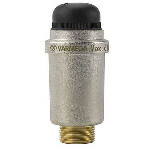Воздухоотводчик VARMEGA VM132 DN20 PN6 вертикальный выпуск НР-3/4'' автоматический купить в Ярославле | "Проконсим"