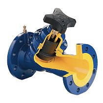  Клапаны балансировочные чугунные DN 40-400 PN 16 фланцевые Zetkama zSTA.447 Ду Ру Zetkama zSTA.447C  ручной, соед.  (920306204) со склада Проконсим 