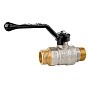 Краны латунные шаровые DN 15-25 PN 40 никелированные рычаг штуцер-штуцер LD Pride 47.305 купить в Ярославле | "Проконсим"