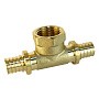 Тройник латунный для PEX труб 16-1/2''-16 PN 16 S-2,2мм под надвижную гильзу Valfex VF.432.AF купить в Ярославле | "Проконсим"