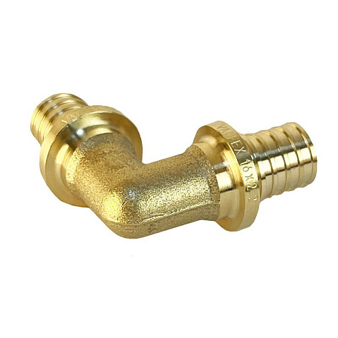 Угольники латунные для PEX труб DN 16-20 PN 16 под надвижную гильзу Valfex VF.451.AF купить в Ярославле | "Проконсим"