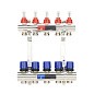 Коллекторная группа из латуни DN 25-5 вых. G-3/4'' евроконус, с расходомерами, без дренажного крана и воздухоотводчика VARMEGA VM15405 купить в Ярославле | "Проконсим"
