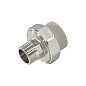 Муфта комбинированная разъёмная VALFEX 32 PN 25 G-1/2'' американка-НР серая купить в Ярославле | "Проконсим"