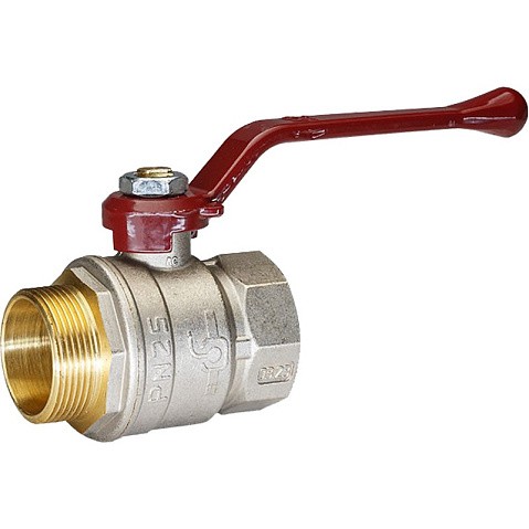 Краны латунные шаровые DN 15-50 PN 25-40 никелированные рычаг муфта-штуцер Temper 88 ГОСТ Р 59553 купить в Ярославле | "Проконсим" Краны латунные шаровые DN 15-50 PN 25-40 никелированные рычаг муфта-штуцер Temper 88 ГОСТ Р 59553 купить в Ярославле | "Проконсим"