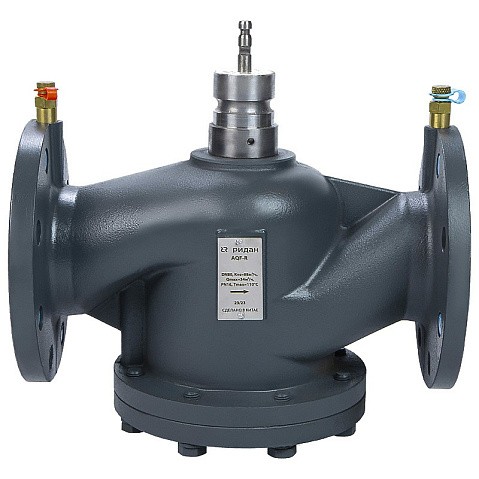 Регуляторы перепада давления чугунные DN 65-200 PN 16 фланцевые с измерительными ниппелями РИДАН AQF-R купить в Ярославле | "Проконсим"