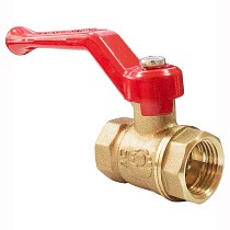 Краны латунные шаровые 11Б27фт1М DN 15-50 PN 40 рычаг муфта-муфта Valfex.214 Optima купить в Ярославле | "Проконсим"