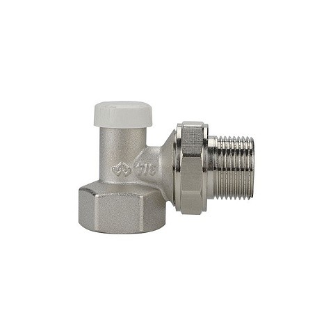 Клапан радиаторный VARMEGA VM10203 DN20 PN10 угловой настроечный G-3/4'' муфта-штуцер купить в Ярославле | "Проконсим"