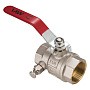 Краны трёхходовые DN 15-32 PN 40 никелированные под манометр муфтовые рычаг MVI BV.630 купить в Ярославле | "Проконсим"
