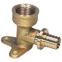 Угольник латунный (водорозетка) для PEX труб 20-1/2'' с внутренней резьбой под надвижную гильзу Hipex типS HFWS00056 купить в Ярославле | "Проконсим"