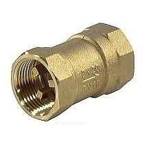Клапаны обратные пружинные DN 15-100 PN 16 латунные муфтовые пластиковый шток купить в Ярославле | "Проконсим"