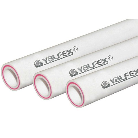 Труба ПП 25х4,2 SDR 6 PN 25 армированная стекловолокном белая Valfex купить в Ярославле | "Проконсим"