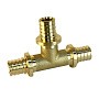 Тройник латунный для PEX труб 16-16-16 PN 16 S-2,2мм под надвижную гильзу Valfex VF.431.AF купить в Ярославле | "Проконсим"