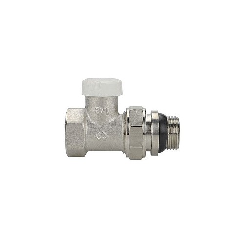Клапан радиаторный VARMEGA VM10311 DN15 PN10 прямой настроечный G-1/2'' с уплотнением муфта-штуцер купить в Ярославле | "Проконсим"