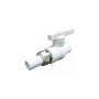 Краны шаровые ПП DN 20-32 PN 25 с односторонним разъемным соединением белые Valfex купить в Ярославле | "Проконсим"